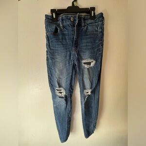American eagle ripped jeans